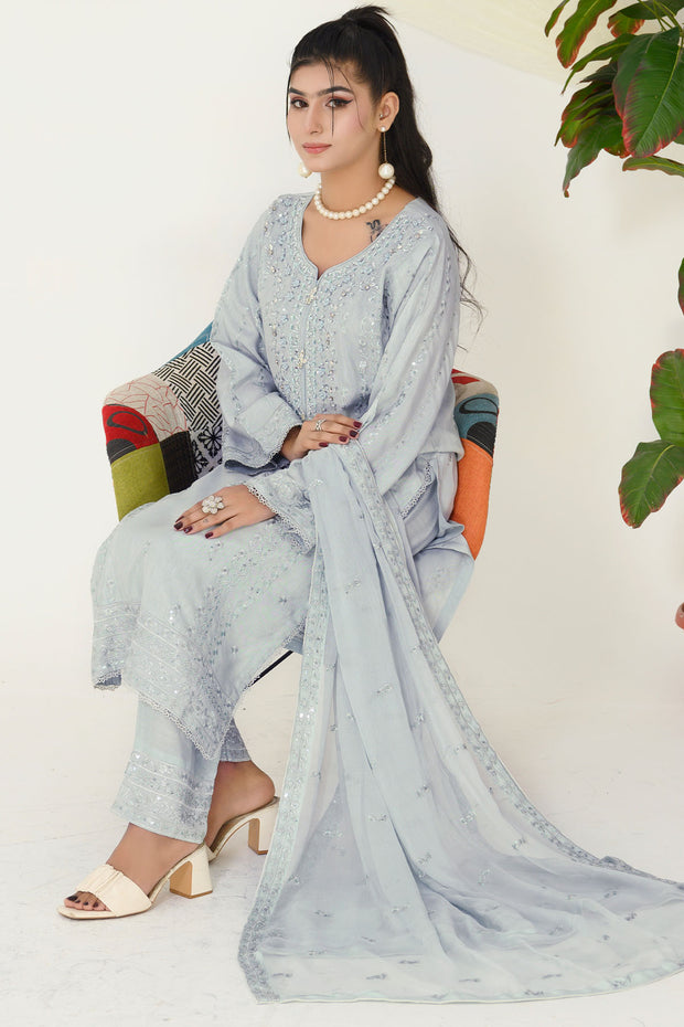 Feroze Silk - Rivaaj RFS1802 BLUE