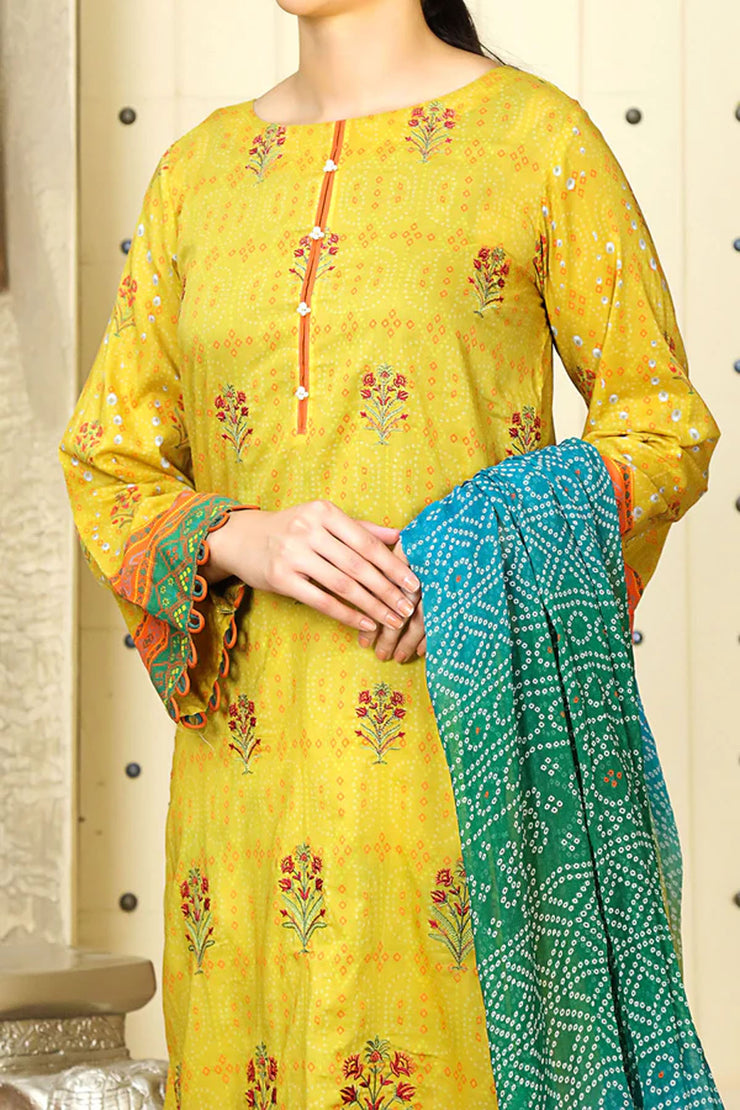 Rafia Luxury Lawn - DPC195