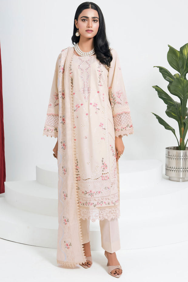 Rivaaj Cotton Floral - RIVCTN 1609 BEIGE