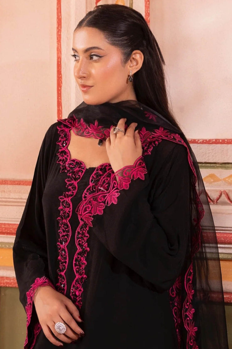 Noor-E-Nazar Silk - Raniyah 06 BLACK