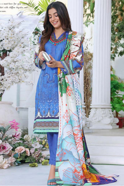 Falak Premium Lawn - Raqsam RAQL2009