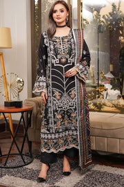 Floral Dhanak Shawl - Munira MD2525 02