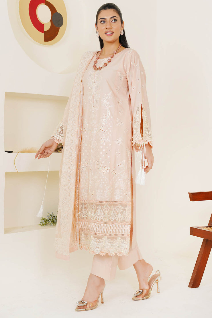 Rivaaj Cotton Floral - RIVCTN 1165 Pink