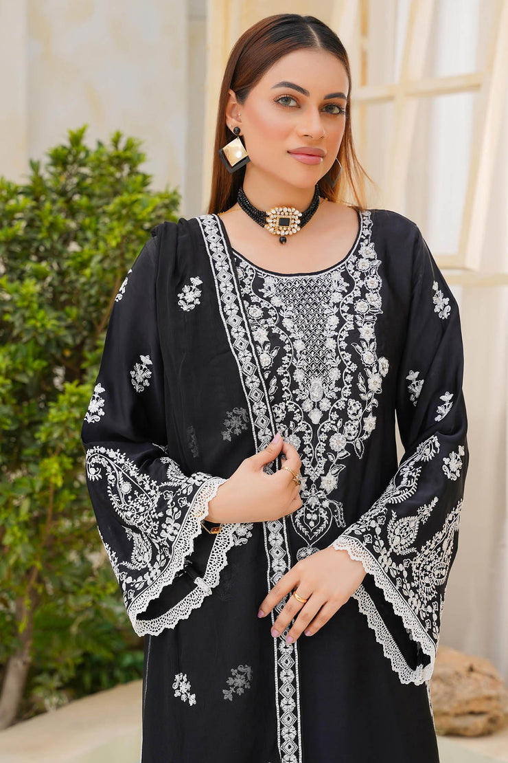 Rivaaj Luxe Silk  - RIVLUXSIL01 Black