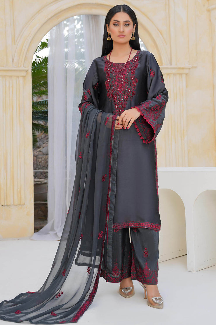 Rivaaj Luxe Silk  - RIVLUXSIL03 Grey