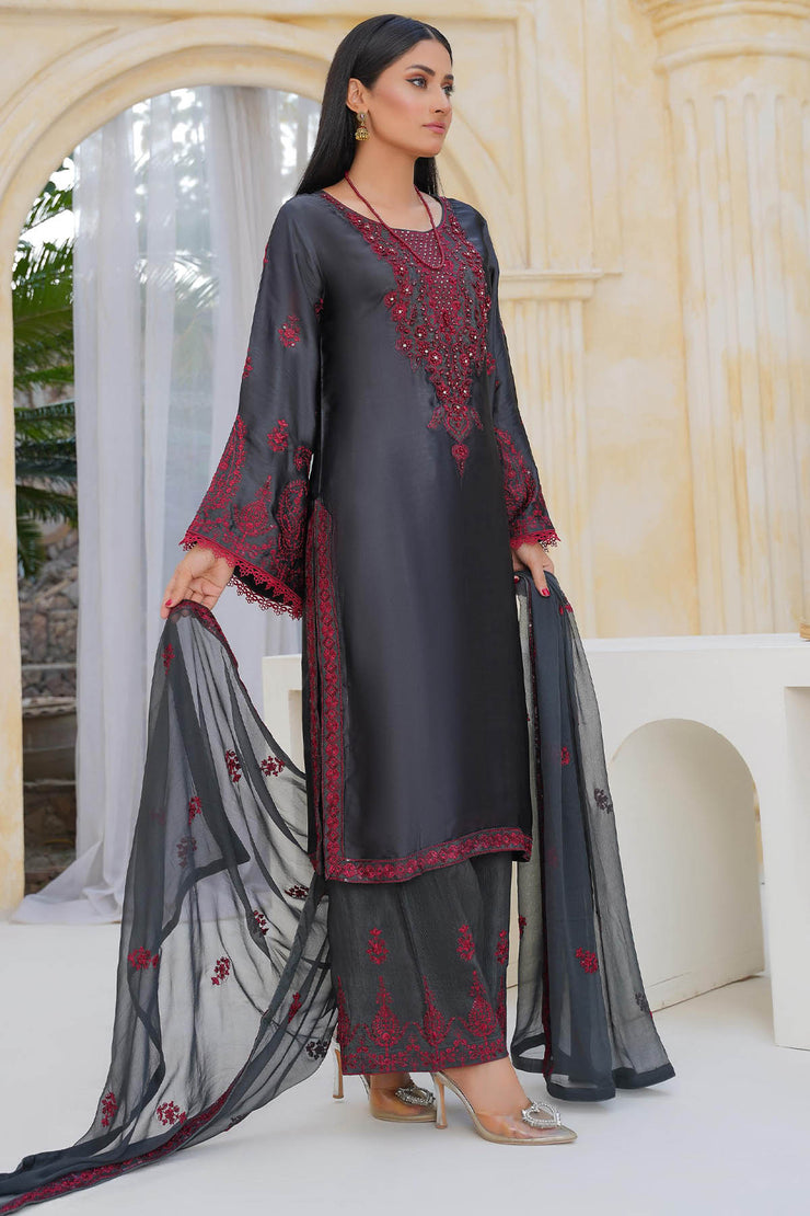 Rivaaj Luxe Silk  - RIVLUXSIL03 Grey