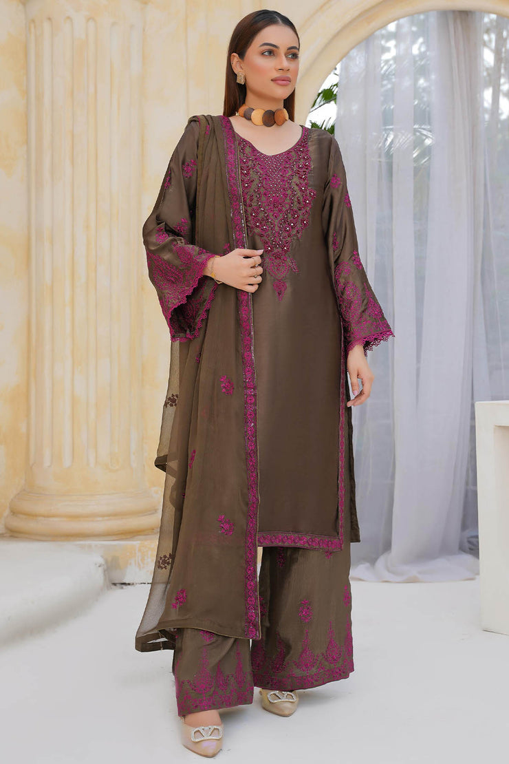 Rivaaj Luxe Silk  - RIVLUXSIL04 Brown