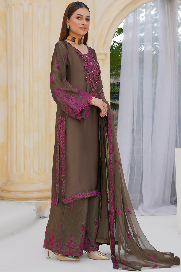 Rivaaj Luxe Silk  - RIVLUXSIL04 Brown