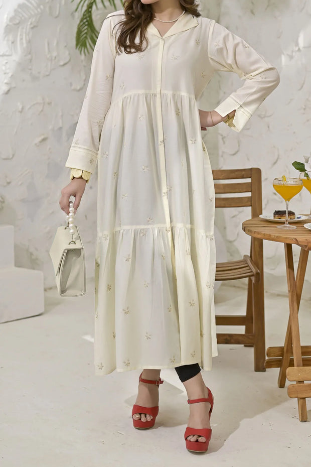Rafia Seasonal Kurti - CTNK33