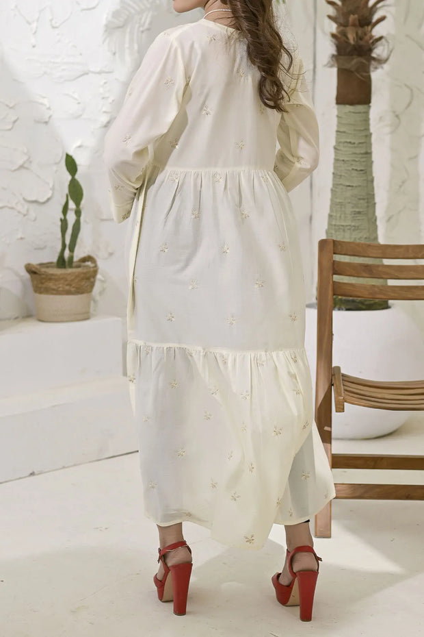 Rafia Seasonal Kurti - CTNK33