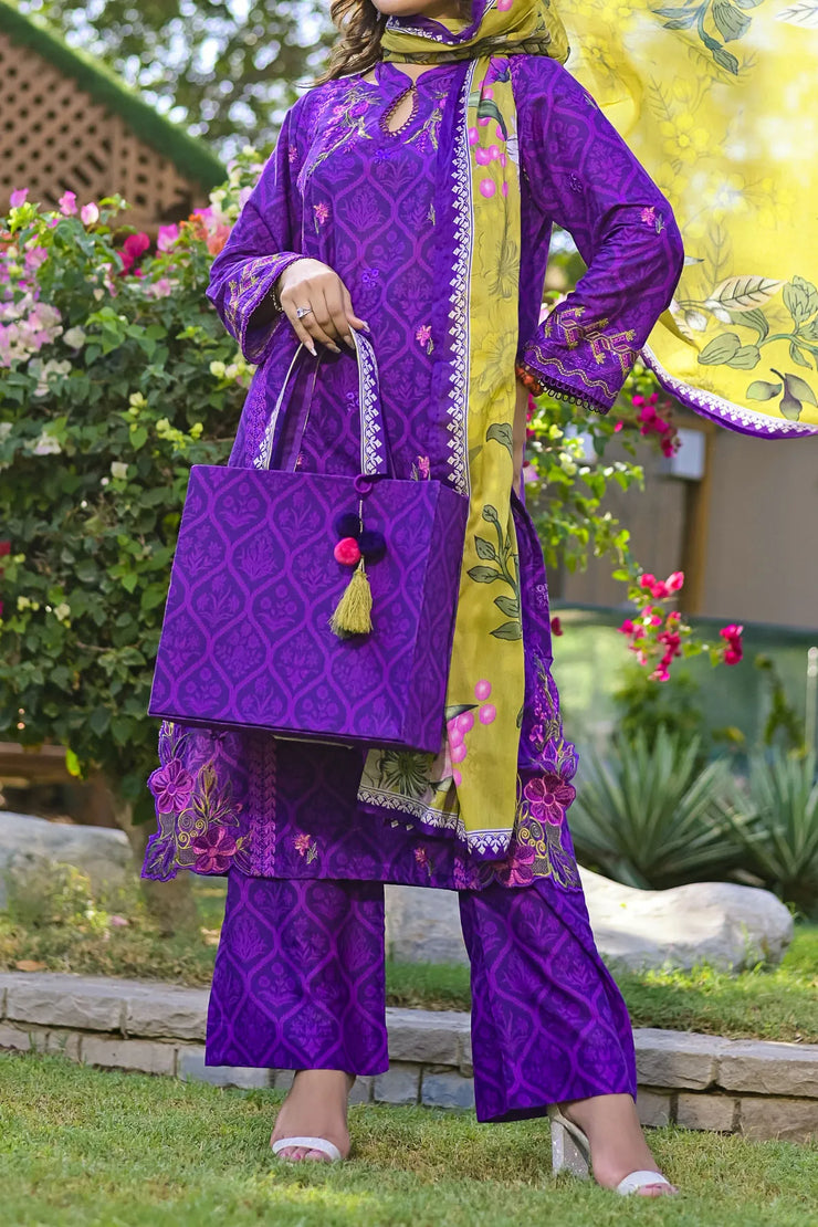 Rafia Luxury Lawn - DPC412