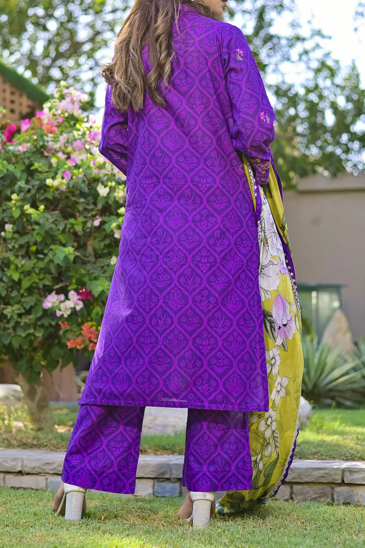 Rafia Luxury Lawn - DPC412