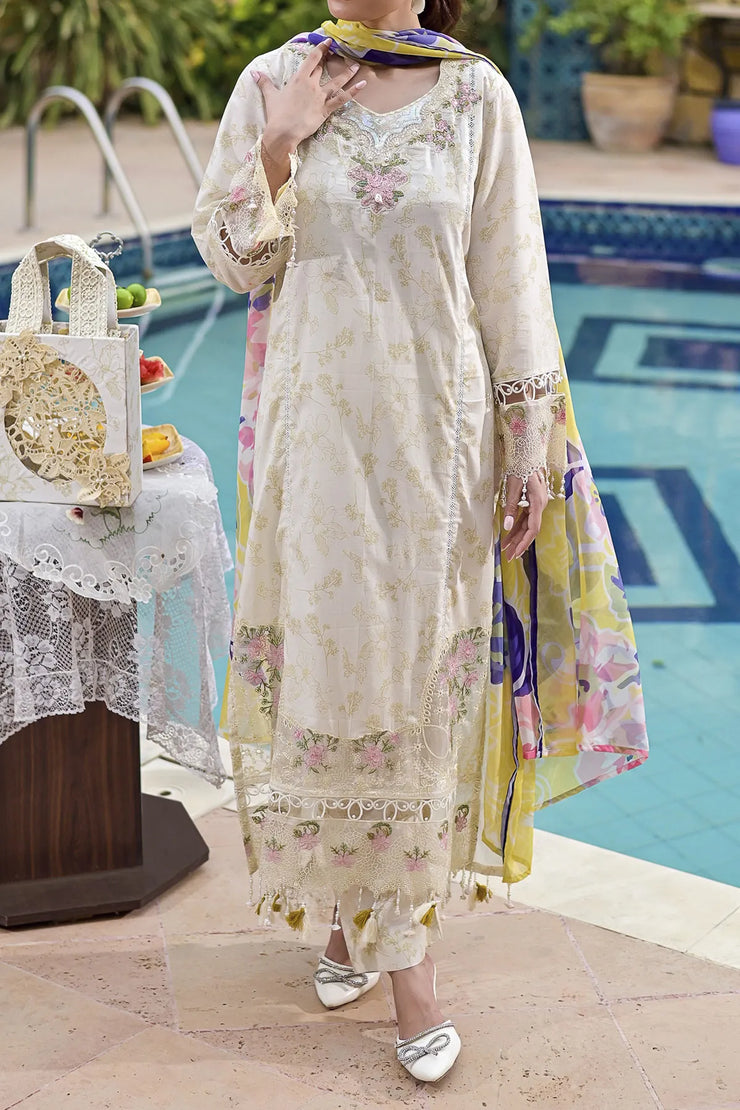Rafia Luxury Lawn - DPC415