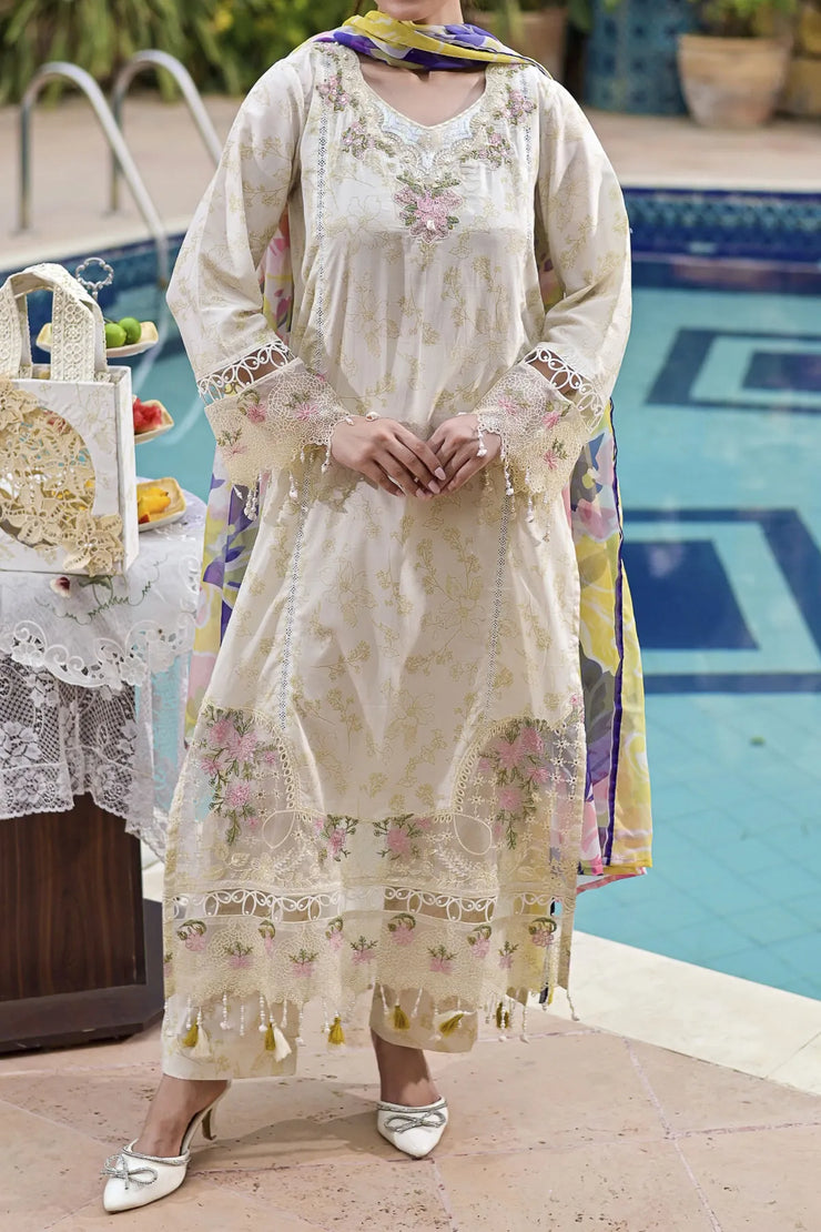 Rafia Luxury Lawn - DPC415