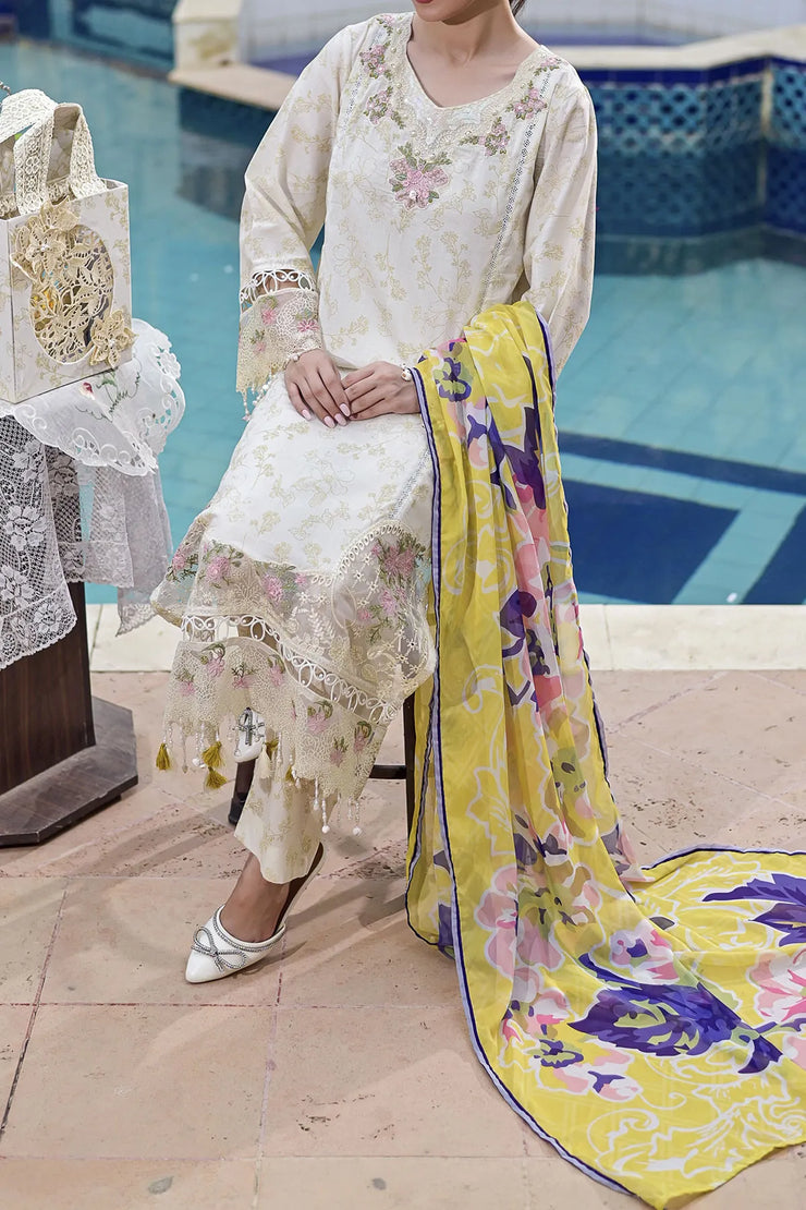 Rafia Luxury Lawn - DPC415