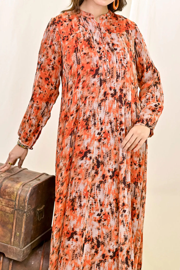 Rafia Seasonal Kurta - DPN43