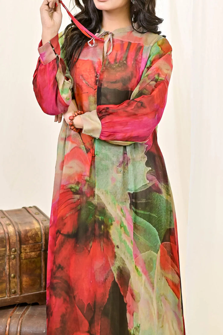 Rafia Seasonal Kurta - DPN44