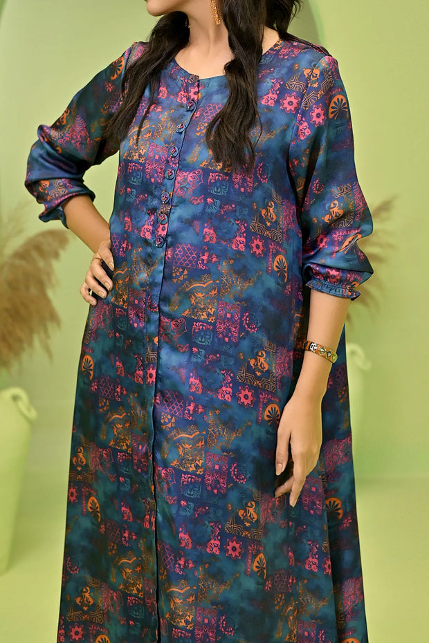 Rafia Seasonal Kurta - DPSK221