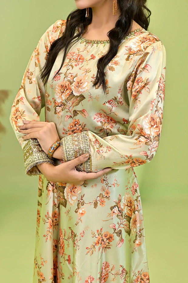 Rafia Seasonal Kurta - DPSK223