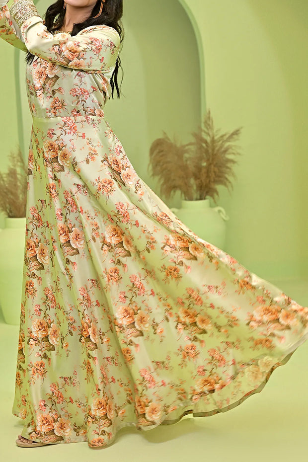 Rafia Seasonal Kurta - DPSK223