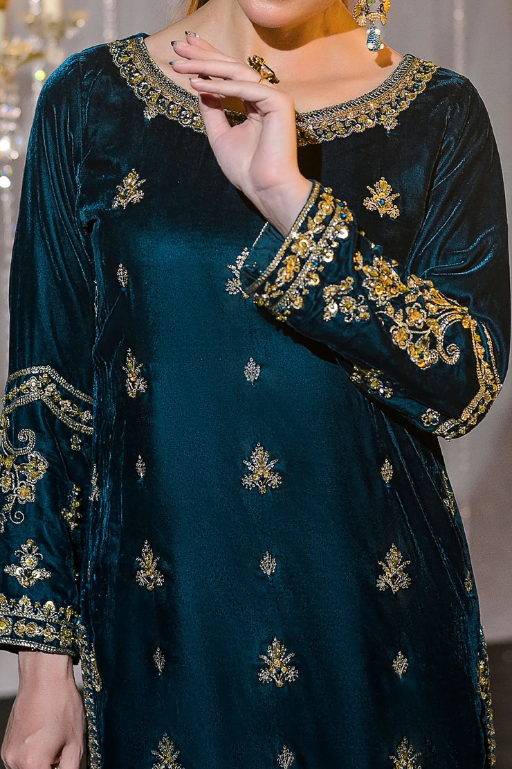 Rafia Velvet Pret - VLT58