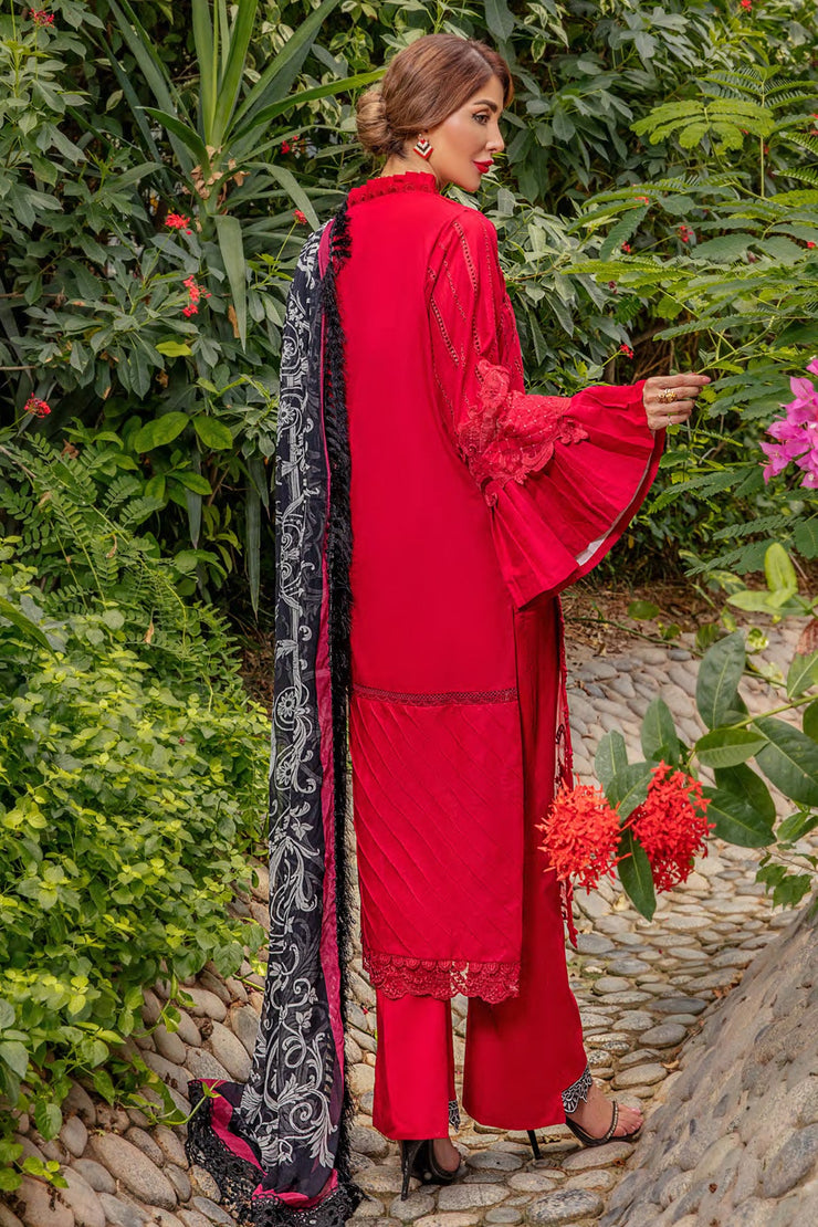EshaIsha Luxury Embroidered Lawn - EA521