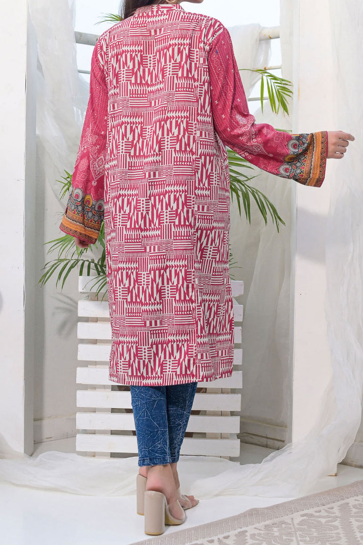 Rafia Khaddar Kurti - DPKHK29