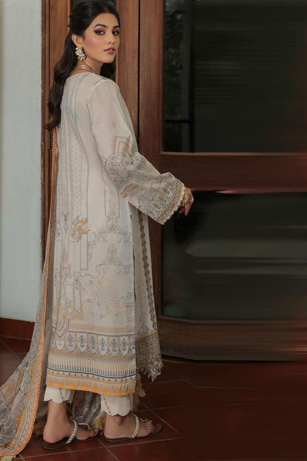 Farasha Embroidered Lawn V2 - FL-01