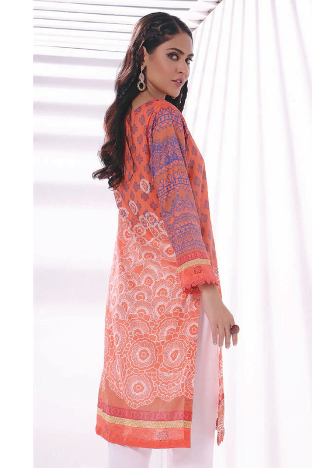 Raqsam Lawn Kurti - Lehar - RDK014