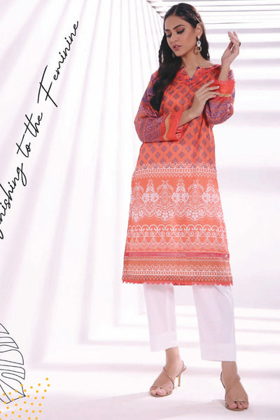 Raqsam Lawn Kurti - Lehar - RDK014