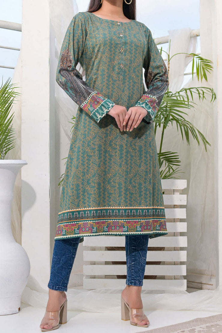 Rafia Khaddar Kurti - DPKHK30