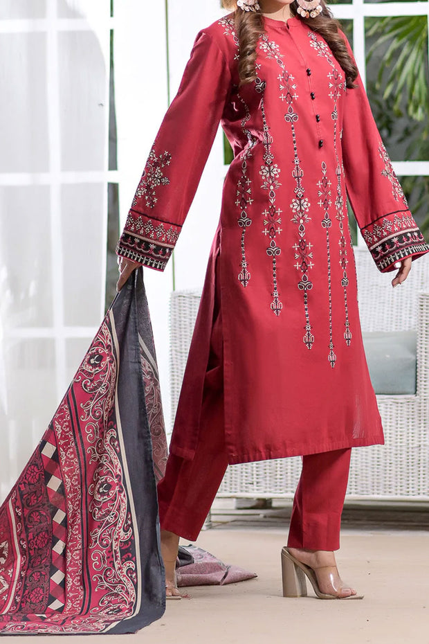 Rafia Khaddar Pret - DPKH26