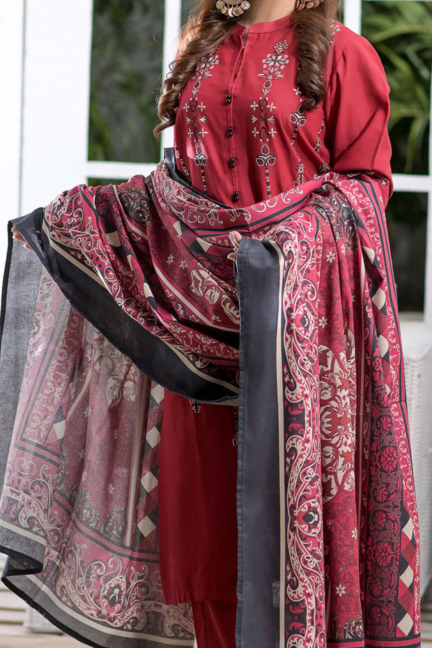 Rafia Khaddar Pret - DPKH26