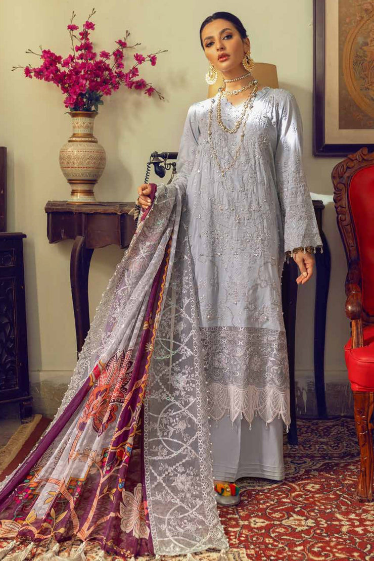 Nureh Maya - Embroidered Lawn NJ-35