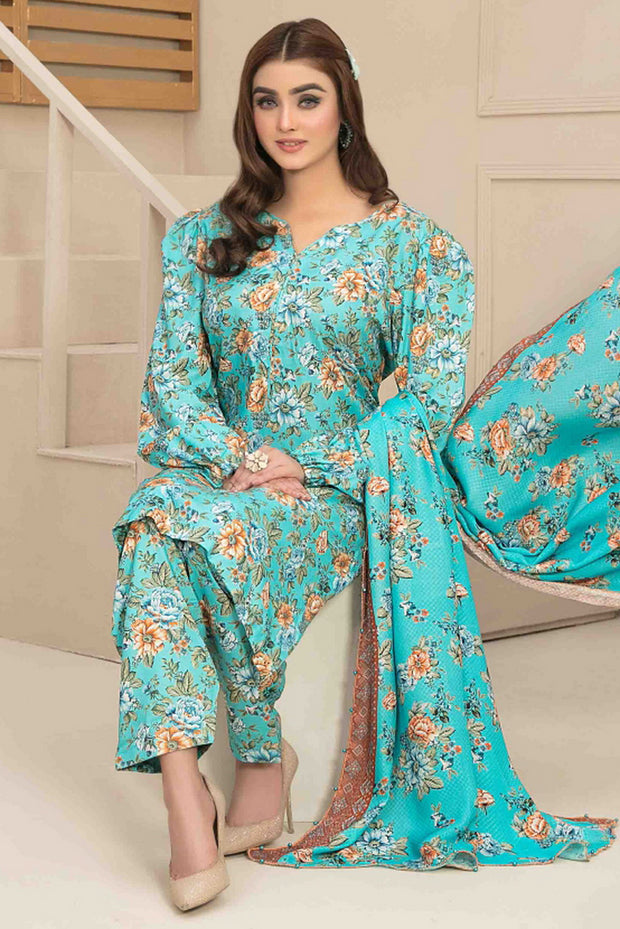Tawakkal Manahil - Unstitched Linen D8039
