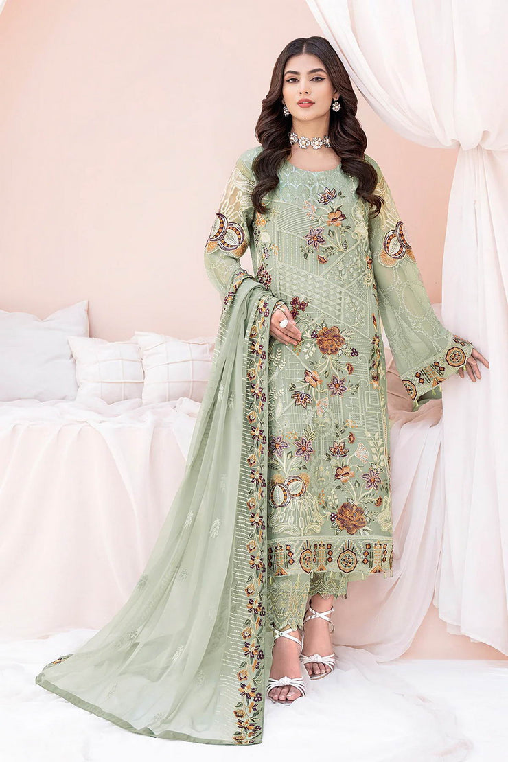 Ramsha Chevron V6 - Chiffon - A607