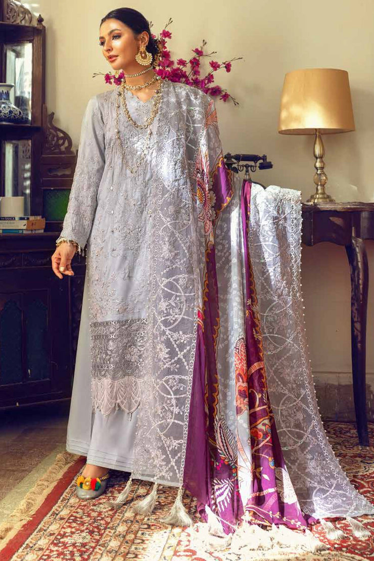 Nureh Maya - Embroidered Lawn NJ-35