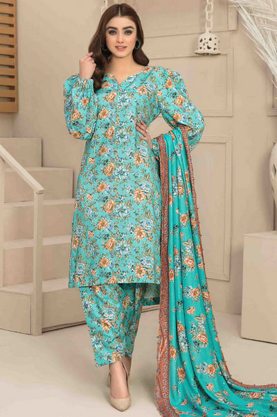 Tawakkal Manahil - Unstitched Linen D8039