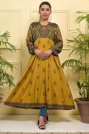 Rafia Seasonal Kurti - DPLK47