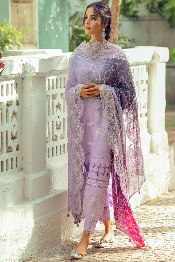 Nureh Maya - Embroidered Lawn NJ-36