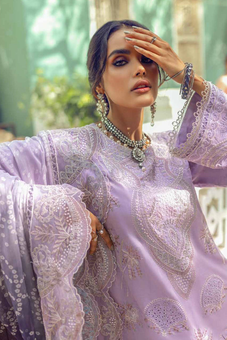 Nureh Maya - Embroidered Lawn NJ-36