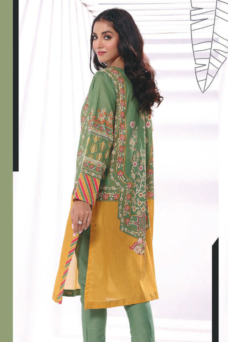 Raqsam Lawn Kurti - Lehar - RDK019
