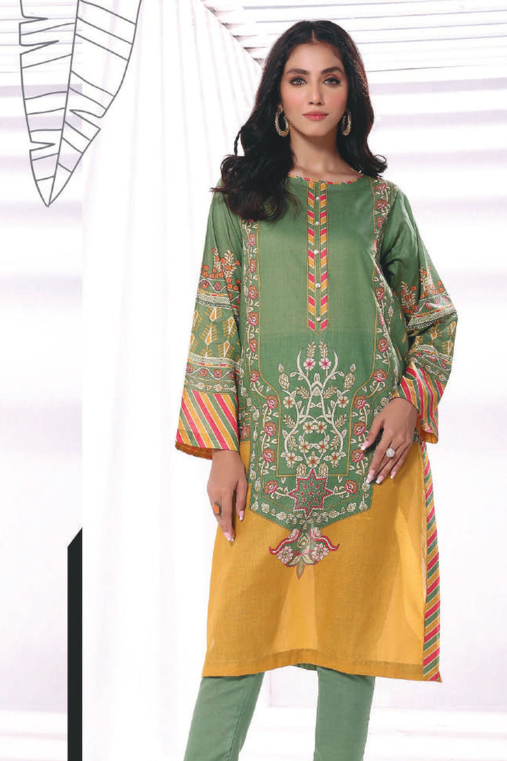 Raqsam Lawn Kurti - Lehar - RDK019