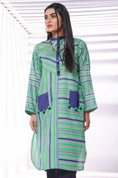Raqsam Lawn Kurti - Lehar - RDK021