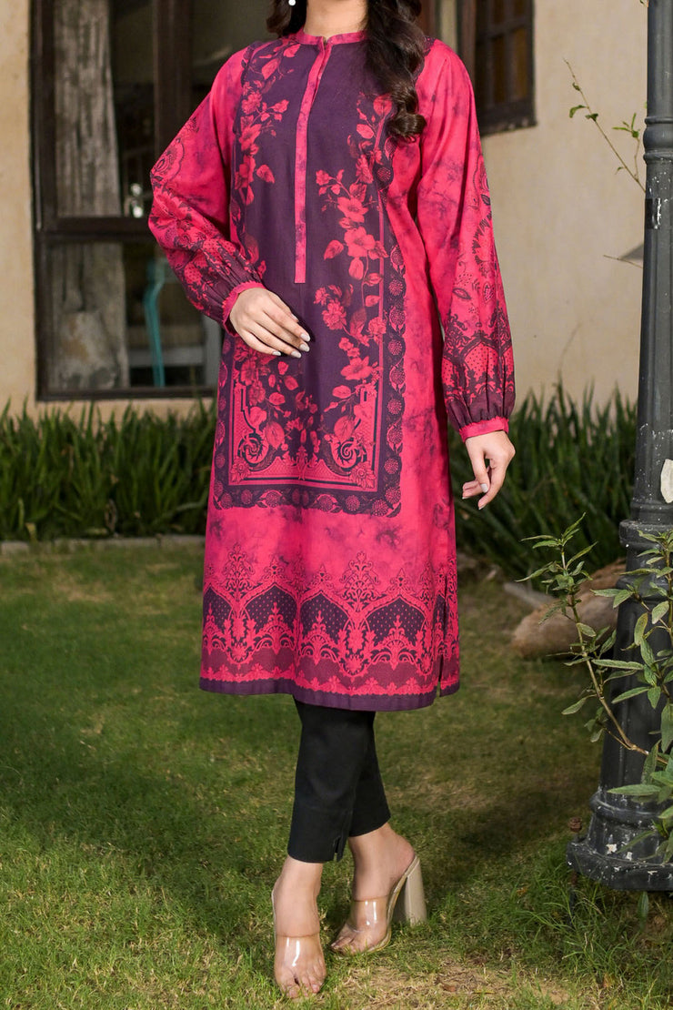 Rafia Khaddar Kurti - DPKHK38