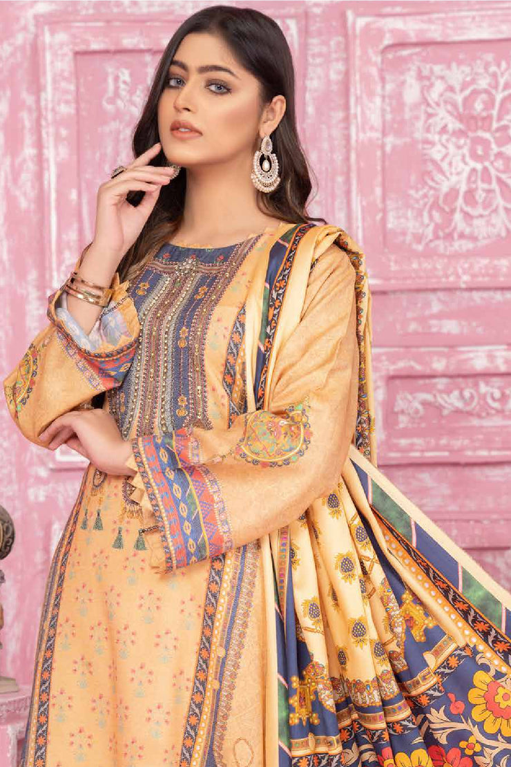Readymade Winter Salwar Kameez-Winter Dhanak-Imhal ZDHA:01-Rivaaj Winter Sale-1