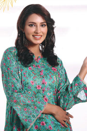 Raqsam Lawn Kurti - Lehar - RDK023
