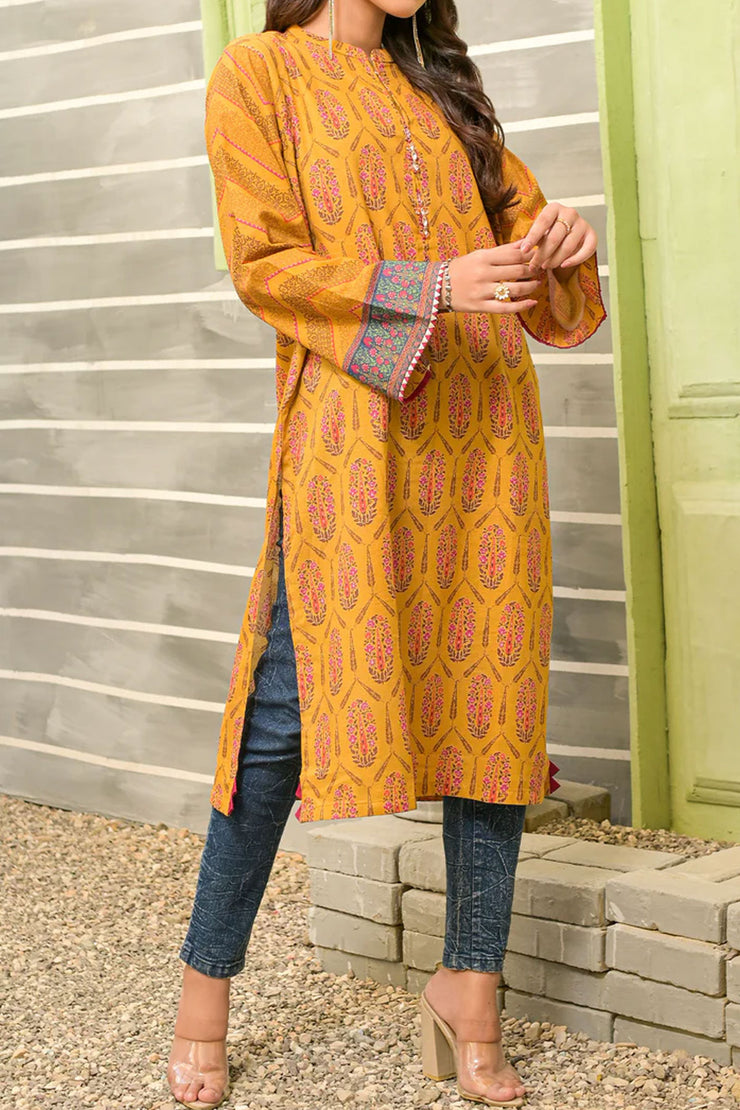 Rafia Khaddar Kurti - DPKHK23