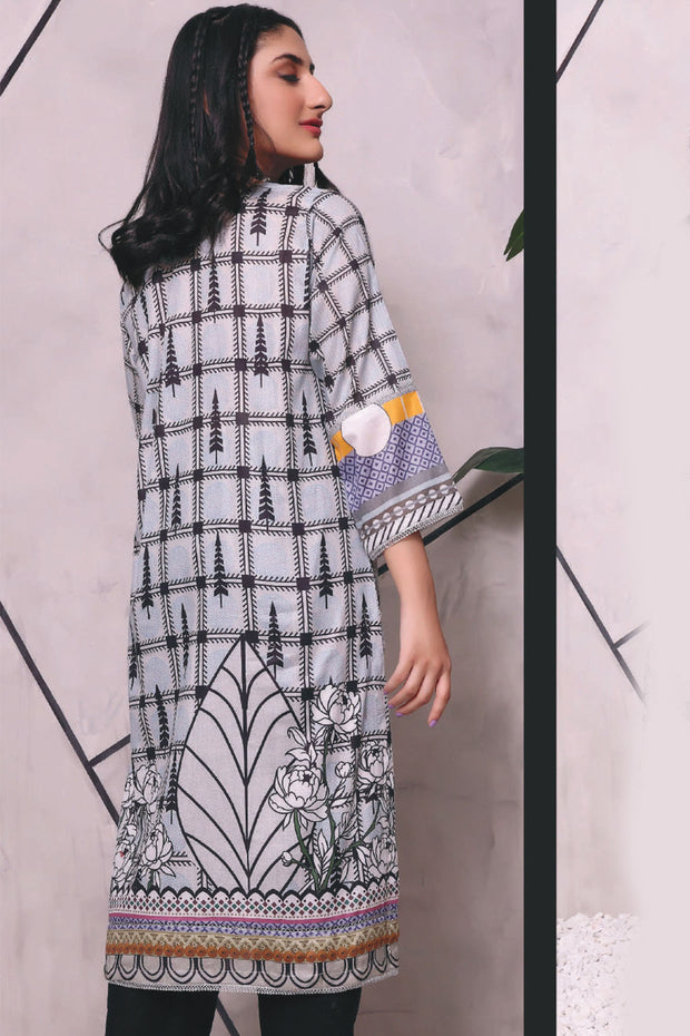 Raqsam Lawn Kurti - Lehar - RDK025