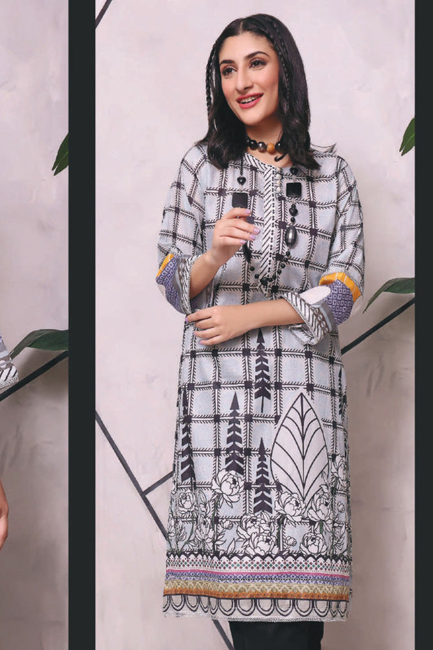 Raqsam Lawn Kurti - Lehar - RDK025
